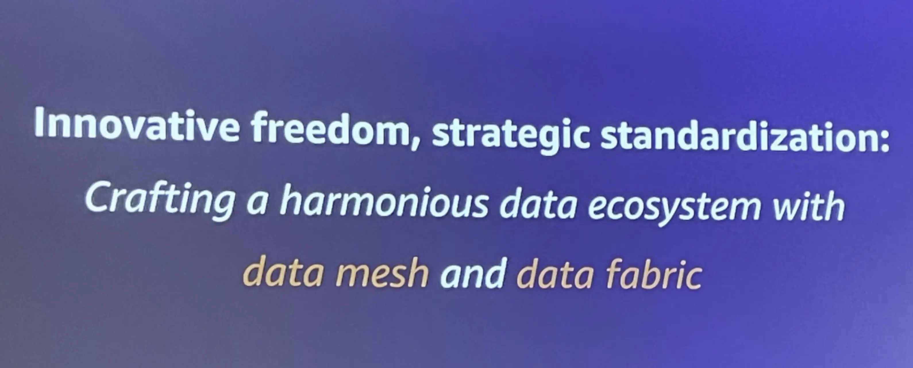 [re:Invent 2023 レポート]  Initiatives for data mesh and data fabric