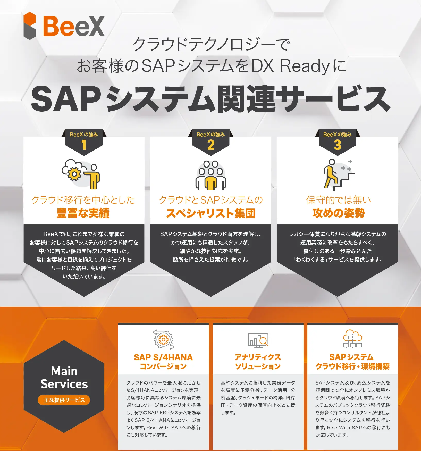 SAPシステム関連サービス_リーフレット